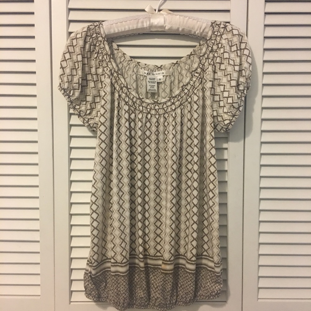 Print blouse